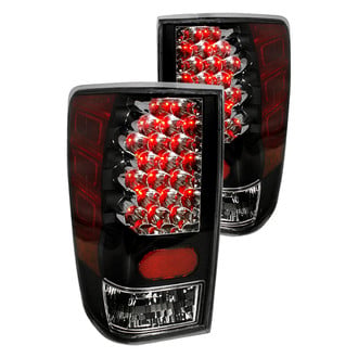 Spec-D® - Driver and Passenger Side Black LED Tail Lights