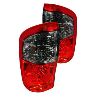 Spec-D® - Driver and Passenger Side Chrome Red/Smoke LED Tail Lights