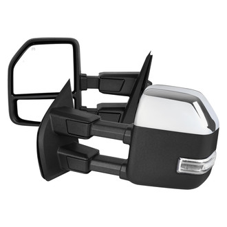 Spec-D® - Driver and Passenger Side Power Towing Mirrors (Heated, Foldaway)