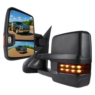 Spec-D® - Driver and Passenger Side Power Towing Mirrors (Heated, Foldaway)