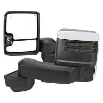 Spec-D® - Driver and Passenger Side Power Towing Mirrors (Heated, Foldaway)