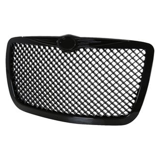 Spec-D® - 1-Pc Black Mesh Main Grille