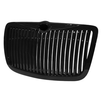 Spec-D® - 1-Pc Black Vertical Billet Main Grille