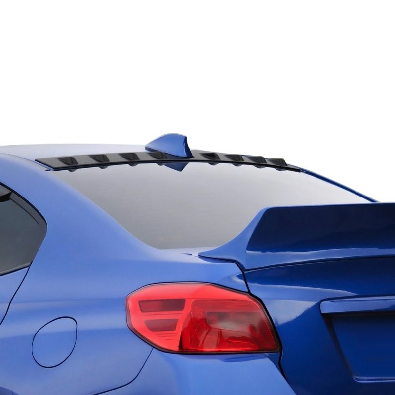 Spec D Spl Wrx Cl Abs Carbon Fiber Look Vortex Generator Roofline Spoiler