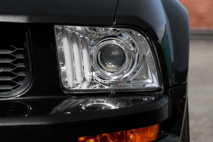 Spec-D® - Driver and Passenger Side Black LED DRL Bar Projector Headlights, Installation