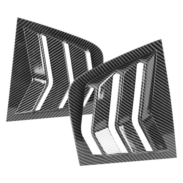 Spec-D® - Rear Quarter Window Louvers