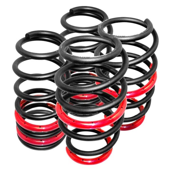 Spec-D® - 2" x 1.5" Front and Rear Lowering Coil Springs