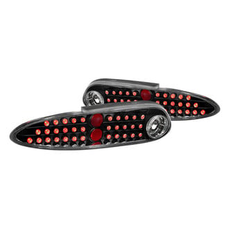 Spec-D® - Driver and Passenger Side Black LED Tail Lights