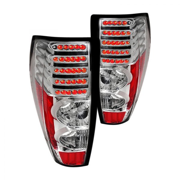 SpecD® LTCOL04CLEDDP Chrome LED Tail Lights