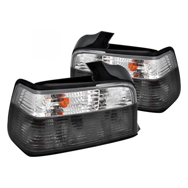 Spec-D® - Chrome/Smoke Factory Style Tail Lights, BMW 3-Series