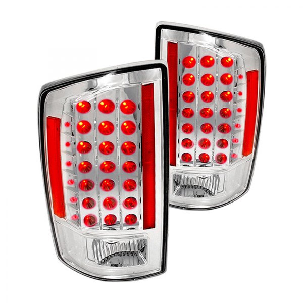 Spec-D® - Chrome LED Tail Lights, Dodge Ram