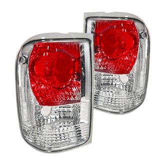 Spec-D® - Chrome/Red Euro Tail Lights