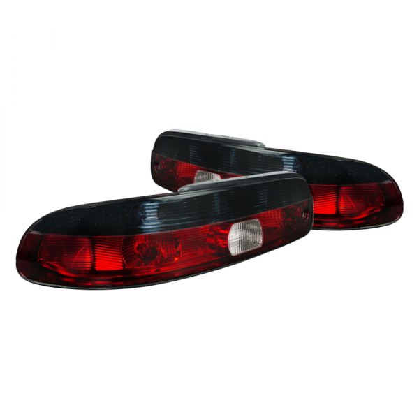 Spec-D® - Chrome Red/Smoke Factory Style Tail Lights