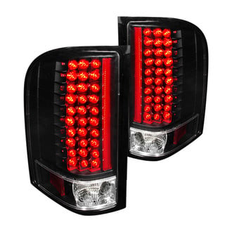 Spec-D® - Driver and Passenger Side Black LED Tail Lights