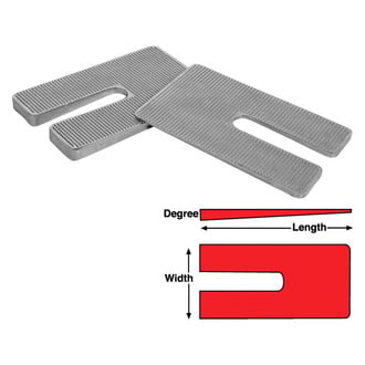 Specialty Products® - 0.5" Rear Leaf Spring Shim Kit