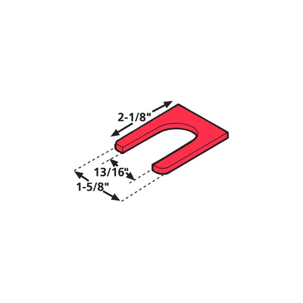 Specialty Products® - Single Slot Alignment Toe/Thrust Shim Pack