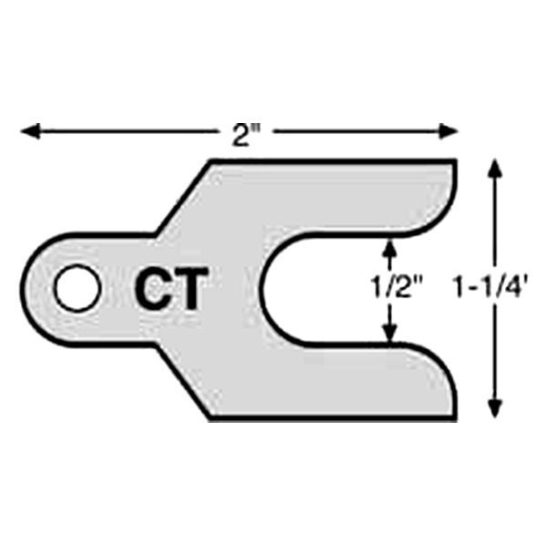 Specialty Products® - "CT" Camber Shims