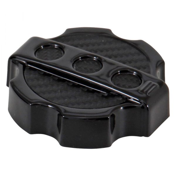 Spectre Performance® - Circular Design Black Brake Fluid Cap Cover