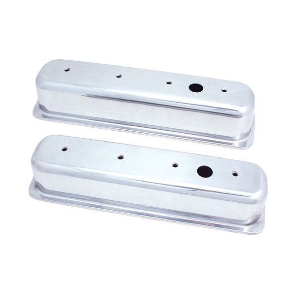 Spectre Performance® - Tall Smooth Valve Cover Set with Center Bolts