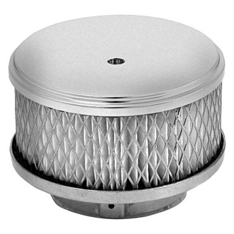 Spectre Performance® - High Flow Smooth Style Round White Air Cleaner Assembly (2.625" ID)