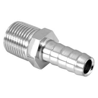 Spectre Performance® - 3/8" Straight Chrome Hose Fitting