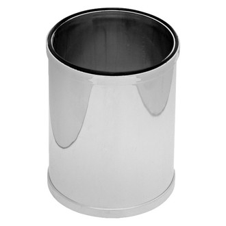 Spectre Performance® - ABS Chrome Air Intake Tube without Collar Clamp (3" OD x 4" L)