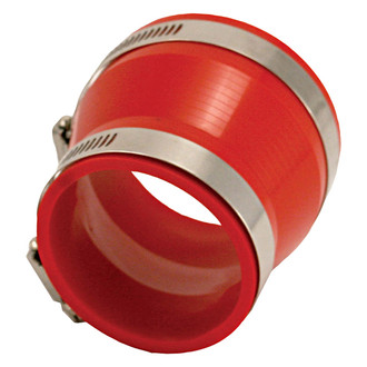 Spectre Performance® - Red PVC Reducer Coupler (3" ID x 2.5" OD)