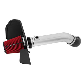 Spectre Performance® - Aluminum Polished Cold Air Intake System with HPR® Red Filter