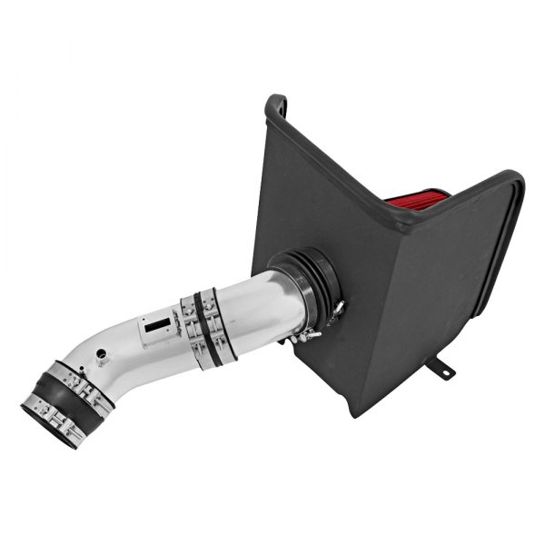 Spectre® 9055 Aluminum Silver Cold Air Intake System with HPR® Red Filter