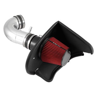 Spectre Performance® - Aluminum Polished Cold Air Intake System with HPR® Red Filter