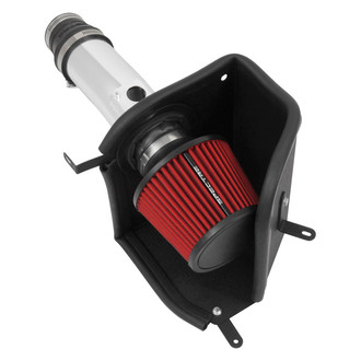 Spectre Performance® - Aluminum Polished Cold Air Intake System with HPR® Red Filter