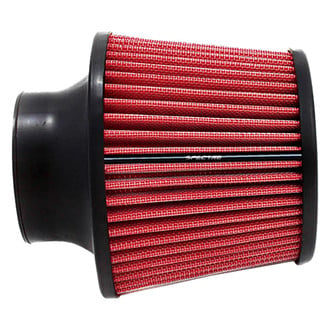 Spectre Performance® - Round Tapered Red Air Filter (3" F x 6" B x 4.75" T x 6.5" H)