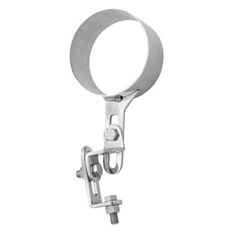 Spectre Performance® 9702 - Polished Air Intake Support Bracket Kit (4" OD)