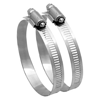 Spectre Performance® - Worm Gear Stainless Steel Intake Hose Clamp (4" OD)