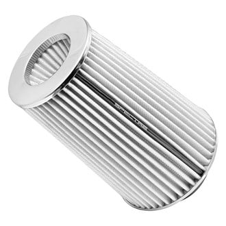 Spectre Performance® - Multi-Fit Round Tapered White Air Filter (4", 3.5", 3" F x 6" B x 4.75" T x 8.75" H)