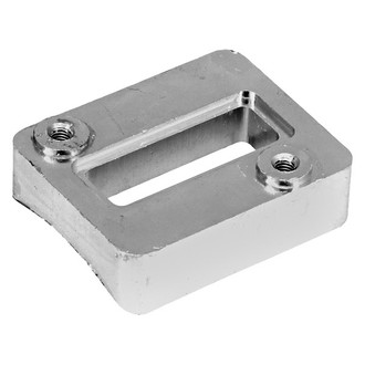 Spectre Performance® - Blade Style Aluminum Raw MAF Sensor Mount (1.594" ID x 2" OD)