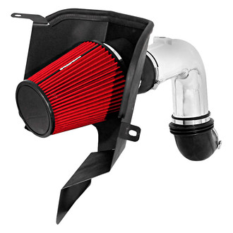 Spectre Performance® - Aluminum Polished Cold Air Intake System with HPR® Red Filter