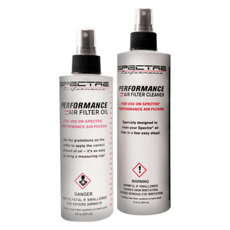 Spectre Performance® - Accucharge Precision Air Filter Cleaning Kit (12 oz Cleaner, 8 oz Oil)