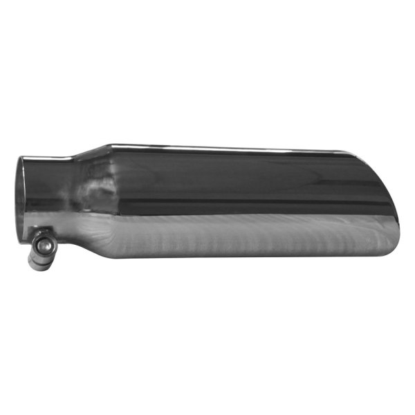 Speed FX® - Stainless Steel Rolled Edge Angle Cut Polished Exhaust Tip
