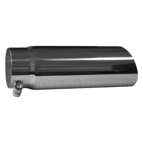 Speed FX® - Stainless Steel Sharp Edge Angle Cut Polished Exhaust Tip