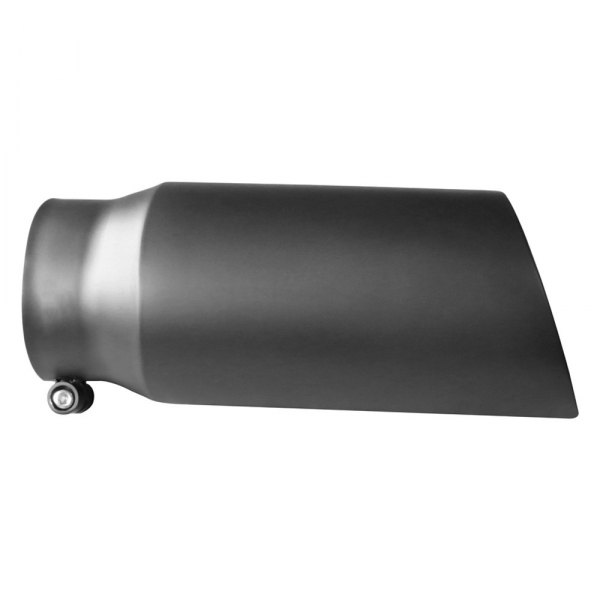 Speed FX® - Stainless Steel Beveled Edge Angle Cut Black Exhaust Tip