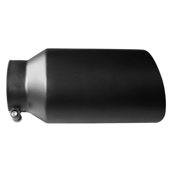 Speed FX® - Stainless Steel Beveled Edge Angle Cut Black Exhaust Tip