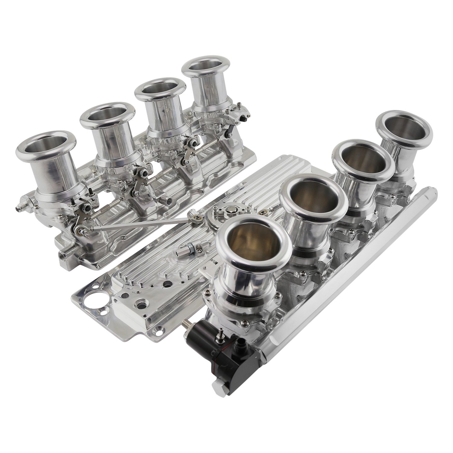 Speedmaster® 1148002 Downdraft EFI Stack Complete Polished Fuel