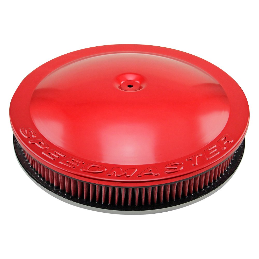 Speedmaster® Round Aluminum Air Cleaner with Washable Element