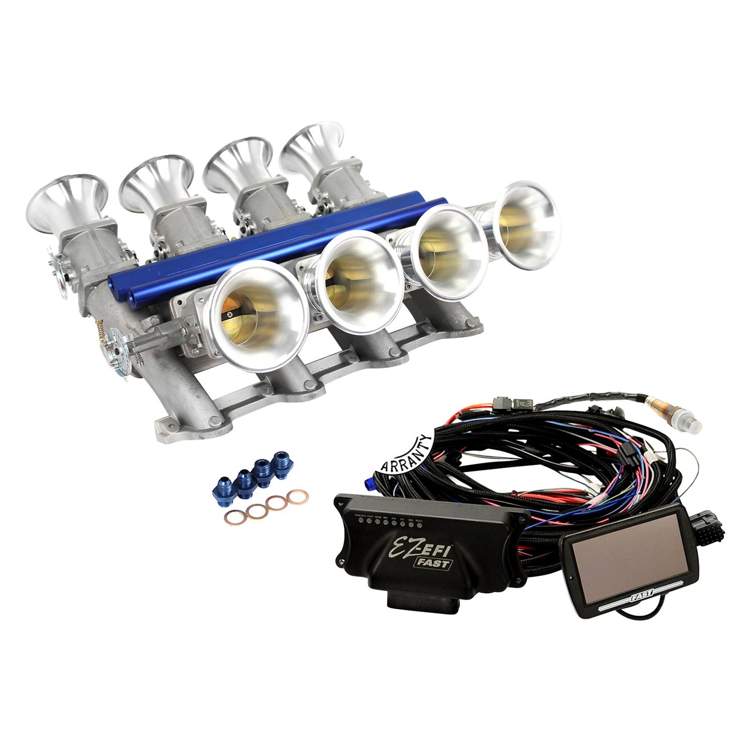 Speedmaster® PCE148.1078 EFI Satin Fuel Injected Intake Manifold with