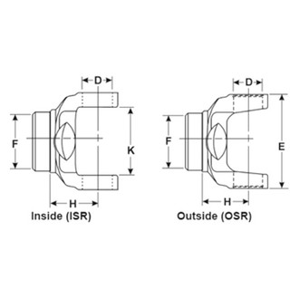 Spicer® - Driveshaft Tube Yoke