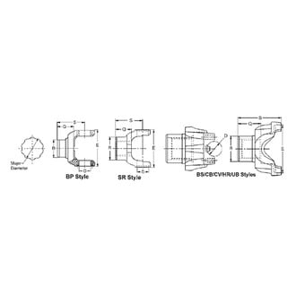 Spicer® - PTO Yoke