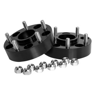 Spidertrax® - Black Aluminum Wheel Spacer Kit