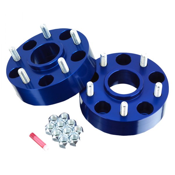 Spidertrax® - Dark Blue Aluminum Wheel Spacer Kit