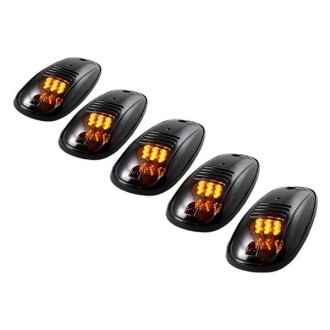 Spyder Xtune® - Black Smoke LED Cab Roof Lights